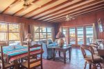 San Felipe club de pesca beachfront home rental Ricks House - Dinning table 